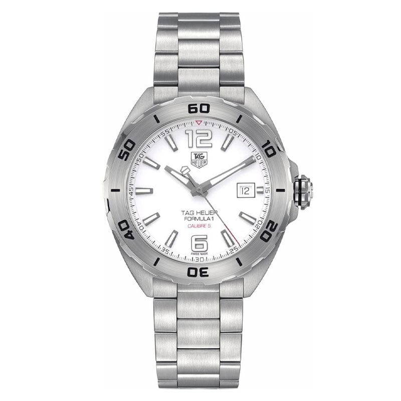 Buy Shop Tag Heuer Formula 1 White Dial Watch for Men - WAZ2114.BA0875 USA Online