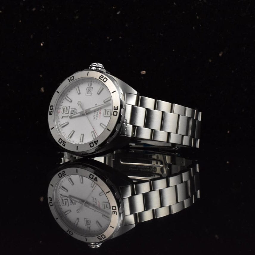 Tag Heuer Formula 1 White Dial Watch for Men - WAZ2114.BA0875