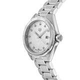Buy Shop Tag Heuer Formula 1 White Mother of Pearl Dial Silver Steel Strap Watch for Women - WBJ1319.BA0666 USA Online