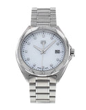 Buy Shop Tag Heuer Formula 1 White Mother of Pearl Dial Silver Steel Strap Watch for Women - WBJ1319.BA0666 USA Online