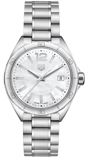 Buy Shop Tag Heuer Formula 1 White Mother of Pearl Dial Watch for Women - WBJ1318.BA0666 USA Online