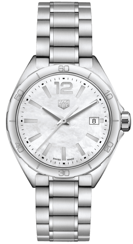 Buy Shop Tag Heuer Formula 1 White Mother of Pearl Dial Watch for Women - WBJ1318.BA0666 USA Online