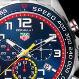 Buy Shop Tag Heuer Formula 1 x Red Bull Racing Chronograph Blue Dial Silver Steel Strap Watch for Men - CAZ101AL.BA0842 USA Online