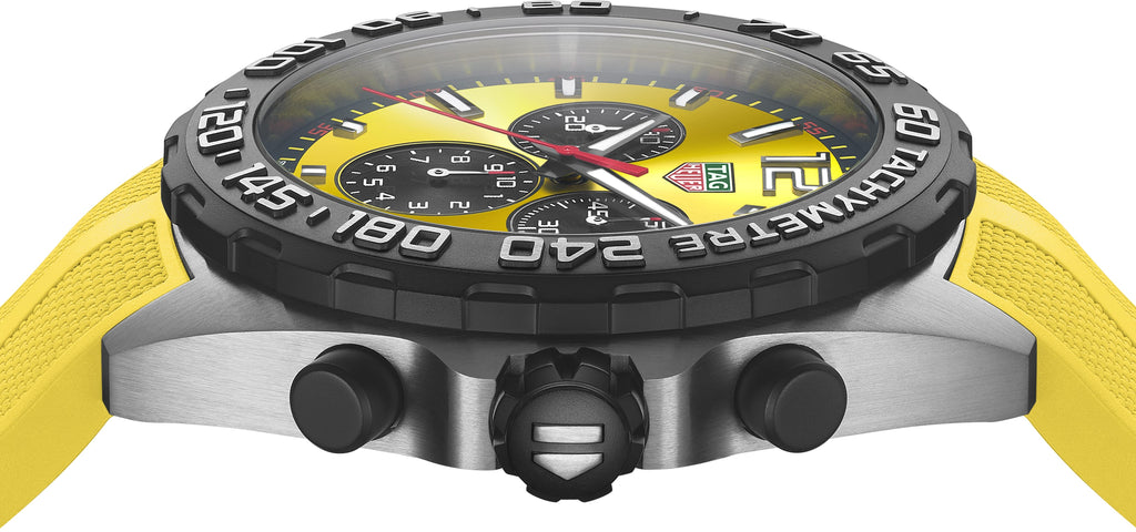 Buy Shop Tag Heuer Formula 1 Yellow Dial Watch for Men - CAZ101AM.FT8054 USA Online