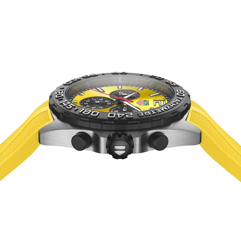Buy Shop Tag Heuer Formula 1 Yellow Dial Watch for Men - CAZ101AM.FT8054 USA Online