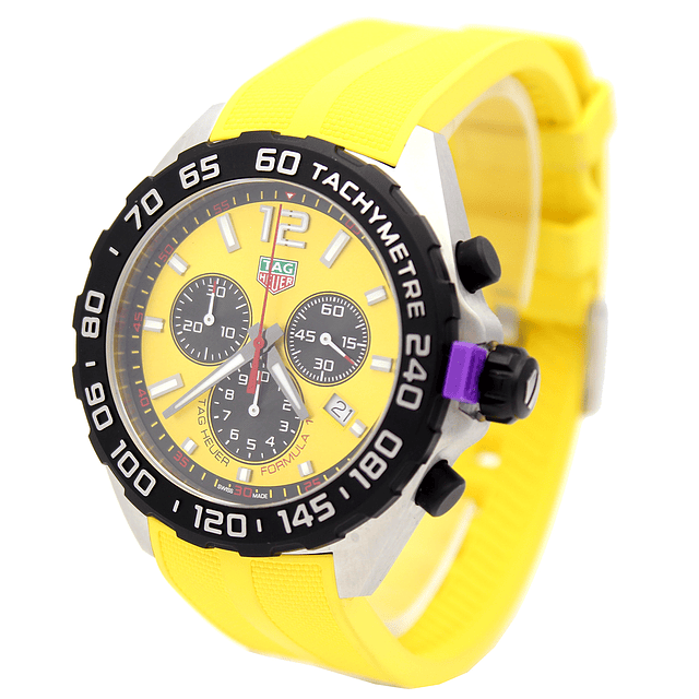 Buy Shop Tag Heuer Formula 1 Yellow Dial Watch for Men - CAZ101AM.FT8054 USA Online