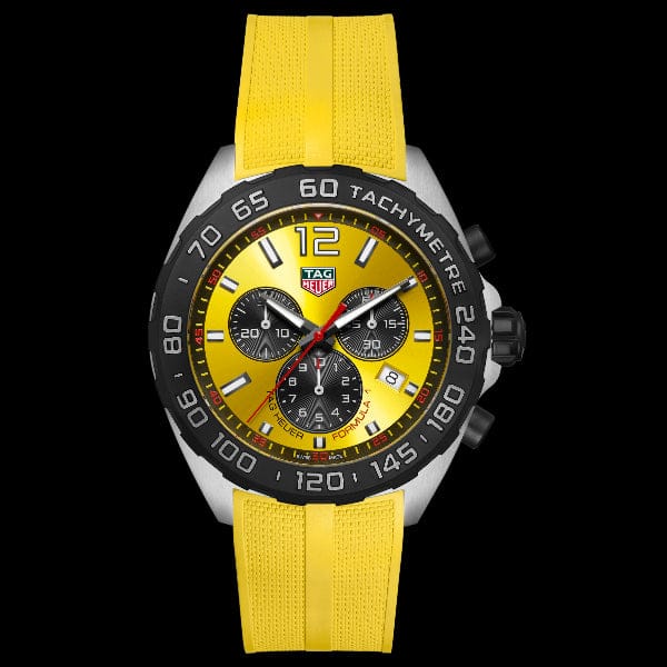 Buy Shop Tag Heuer Formula 1 Yellow Dial Watch for Men - CAZ101AM.FT8054 USA Online