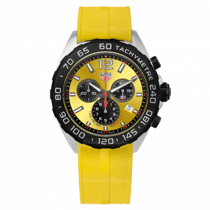 Buy Shop Tag Heuer Formula 1 Yellow Dial Watch for Men - CAZ101AM.FT8054 USA Online