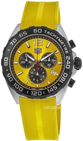 Buy Shop Tag Heuer Formula 1 Yellow Dial Watch for Men - CAZ101AM.FT8054 USA Online