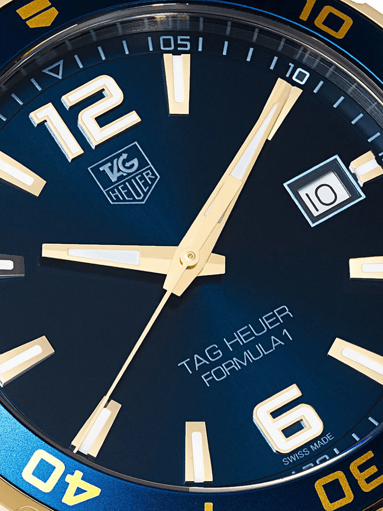 Buy Shop Tag Heuer Formula Blue Dial Watch for Men - WAZ1120.BB0879 USA Online