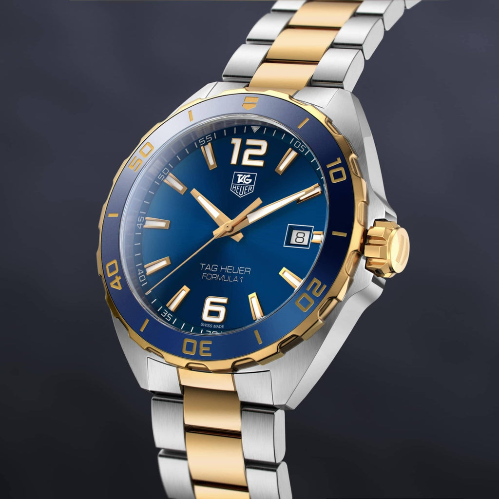 Buy Shop Tag Heuer Formula Blue Dial Watch for Men - WAZ1120.BB0879 USA Online