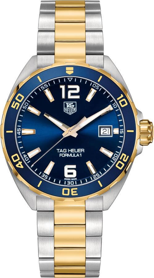 Buy Shop Tag Heuer Formula Blue Dial Watch for Men - WAZ1120.BB0879 USA Online