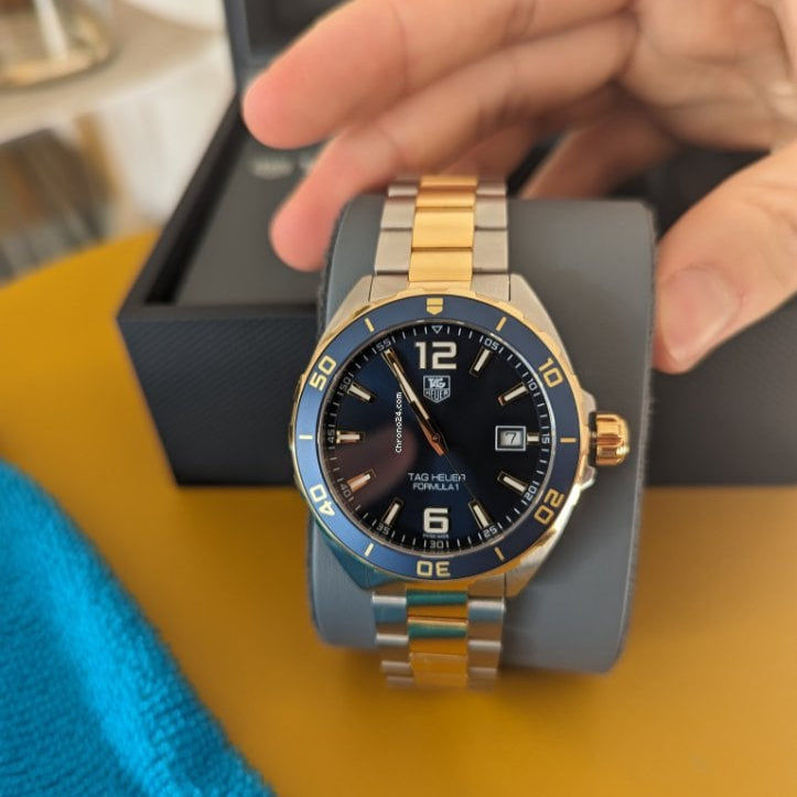 Tag Heuer Formula Blue Dial Watch for Men - WAZ1120.BB0879