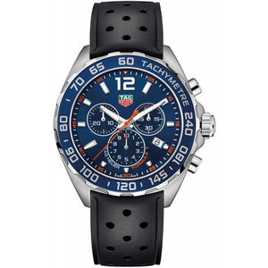 Buy Shop Tag Heuer Formula 1 Blue Dial Black Rubber Strap Watch for Men - CAZ1014.FT8024 USA Online