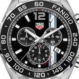 Buy Shop Tag Heuer Formula 1 Chronograph Black Dial Silver Steel Strap Watch for Men - CAZ101H.BA0842 USA Online