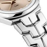 Buy Shop Tag Heuer Link Quartz Brown Dial Silver Steel Strap Watch for Women - WBC131E.BA0649 USA Online