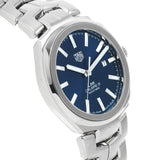 Buy Shop Tag Heuer Link Automatic Blue Dial Silver Steel Strap Watch for Men - WBC2112.BA0603 USA Online