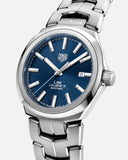 Buy Shop Tag Heuer Link Automatic Blue Dial Silver Steel Strap Watch for Men - WBC2112.BA0603 USA Online