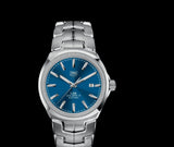 Buy Shop Tag Heuer Link Automatic Blue Dial Silver Steel Strap Watch for Men - WBC2112.BA0603 USA Online