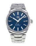 Buy Shop Tag Heuer Link Automatic Blue Dial Silver Steel Strap Watch for Men - WBC2112.BA0603 USA Online