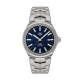Buy Shop Tag Heuer Link Automatic Blue Dial Silver Steel Strap Watch for Men - WBC2112.BA0603 USA Online