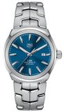 Buy Shop Tag Heuer Link Automatic Blue Dial Silver Steel Strap Watch for Men - WBC2112.BA0603 USA Online
