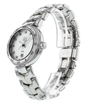 Buy Shop Tag Heuer Link Diamonds Mother of Pearl Dial Silver Steel Strap Watch for Women - WAT1411.BA0954 USA Online