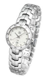 Buy Shop Tag Heuer Link Diamonds Mother of Pearl Dial Silver Steel Strap Watch for Women - WAT1411.BA0954 USA Online