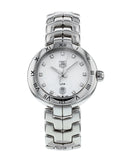 Buy Shop Tag Heuer Link Diamonds Mother of Pearl Dial Silver Steel Strap Watch for Women - WAT1411.BA0954 USA Online