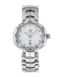Buy Shop Tag Heuer Link Diamonds Mother of Pearl Dial Silver Steel Strap Watch for Women - WAT1411.BA0954 USA Online