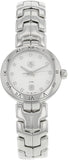 Buy Shop Tag Heuer Link Diamonds Mother of Pearl Dial Silver Steel Strap Watch for Women - WAT1411.BA0954 USA Online