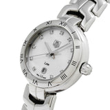 Buy Shop Tag Heuer Link Diamonds Mother of Pearl Dial Silver Steel Strap Watch for Women - WAT1417.BA0954 USA Online