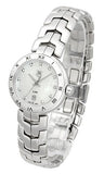 Buy Shop Tag Heuer Link Diamonds Mother of Pearl Dial Silver Steel Strap Watch for Women - WAT1417.BA0954 USA Online