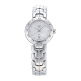 Buy Shop Tag Heuer Link Diamonds Mother of Pearl Dial Silver Steel Strap Watch for Women - WAT1417.BA0954 USA Online