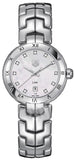 Buy Shop Tag Heuer Link Diamonds Mother of Pearl Dial Silver Steel Strap Watch for Women - WAT1417.BA0954 USA Online