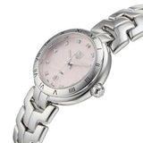 Buy Shop Tag Heuer Link Diamonds Pink Dial Silver Steel Strap Watch for Women - WAT1415.BA0954 USA Online