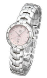 Buy Shop Tag Heuer Link Diamonds Pink Dial Silver Steel Strap Watch for Women - WAT1415.BA0954 USA Online