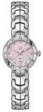 Buy Shop Tag Heuer Link Diamonds Pink Dial Silver Steel Strap Watch for Women - WAT1415.BA0954 USA Online
