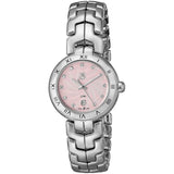 Buy Shop Tag Heuer Link Diamonds Pink Dial Silver Steel Strap Watch for Women - WAT1415.BA0954 USA Online
