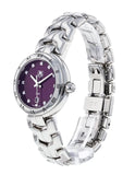 Buy Shop Tag Heuer Link Diamonds Purple Dial Silver Steel Strap Watch for Women - WAT1418.BA0954 USA Online