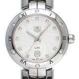 Buy Shop Tag Heuer Link Diamonds Silver Dial Silver Steel Strap Watch for Women - WAT1413.BA0954 USA Online