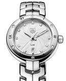 Buy Shop Tag Heuer Link Diamonds Silver Dial Silver Steel Strap Watch for Women - WAT1413.BA0954 USA Online