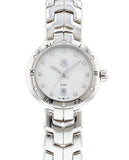Buy Shop Tag Heuer Link Diamonds Silver Dial Silver Steel Strap Watch for Women - WAT1413.BA0954 USA Online