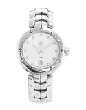 Buy Shop Tag Heuer Link Diamonds Silver Dial Silver Steel Strap Watch for Women - WAT1413.BA0954 USA Online