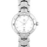 Buy Shop Tag Heuer Link Diamonds Silver Dial Silver Steel Strap Watch for Women - WAT1413.BA0954 USA Online