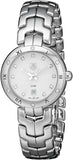 Buy Shop Tag Heuer Link Diamonds Silver Dial Silver Steel Strap Watch for Women - WAT1413.BA0954 USA Online
