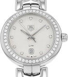 Buy Shop Tag Heuer Link Diamonds Silver Dial Silver Steel Strap Watch for Women - WAT1414.BA0954 USA Online
