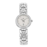 Buy Shop Tag Heuer Link Diamonds Silver Dial Silver Steel Strap Watch for Women - WAT1414.BA0954 USA Online