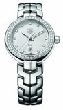 Buy Shop Tag Heuer Link Diamonds Silver Dial Silver Steel Strap Watch for Women - WAT1414.BA0954 USA Online