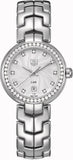 Buy Shop Tag Heuer Link Diamonds Silver Dial Silver Steel Strap Watch for Women - WAT1414.BA0954 USA Online